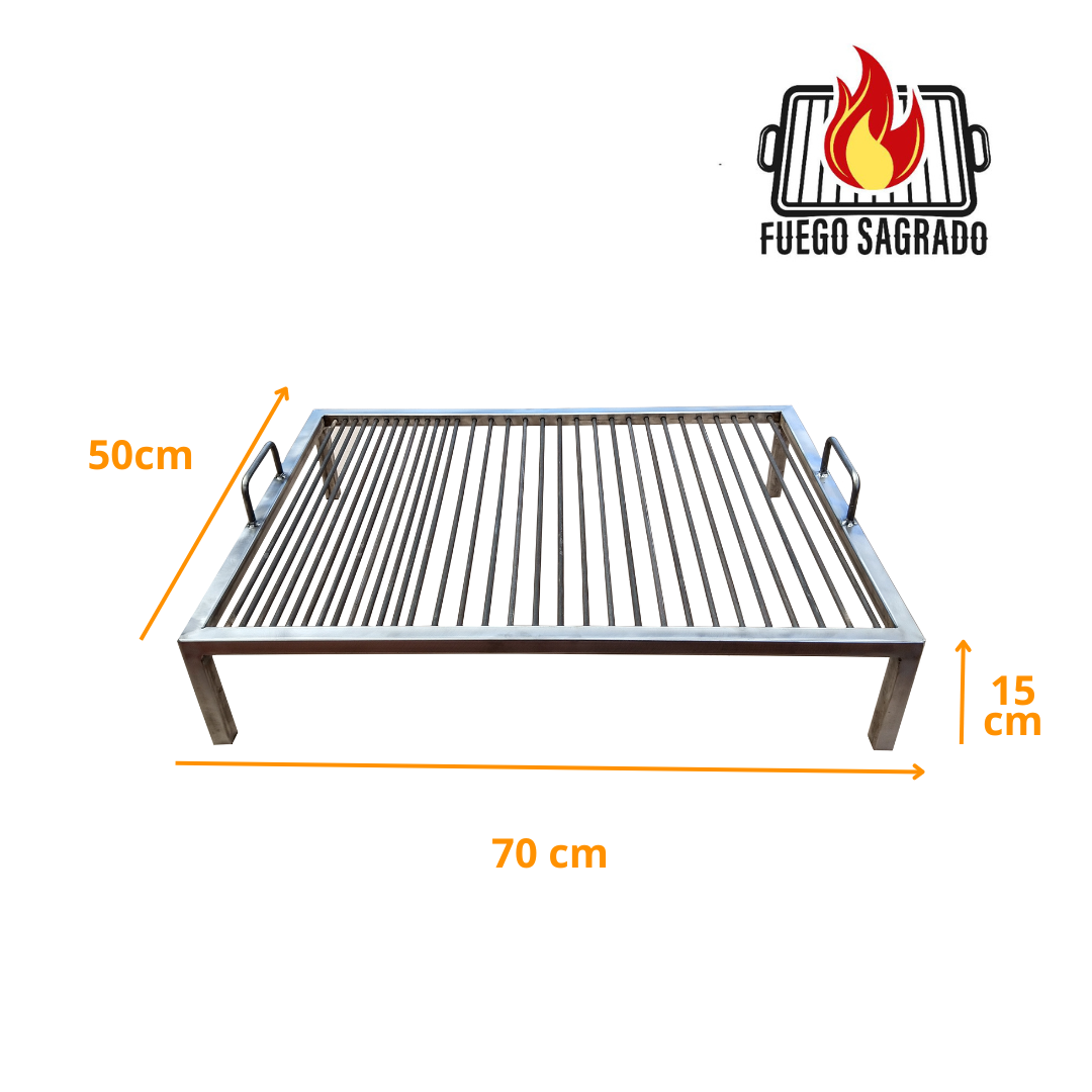 Parrilla 70 x 50 8mm