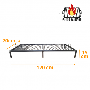 Parrilla 120 x 70 8mm